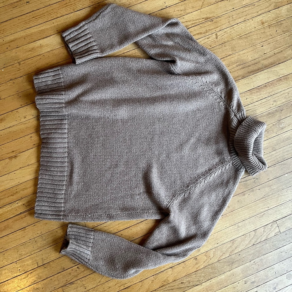Tentree Highline Wool/cotton Turtleneck Sweater - Picture 7 of 7